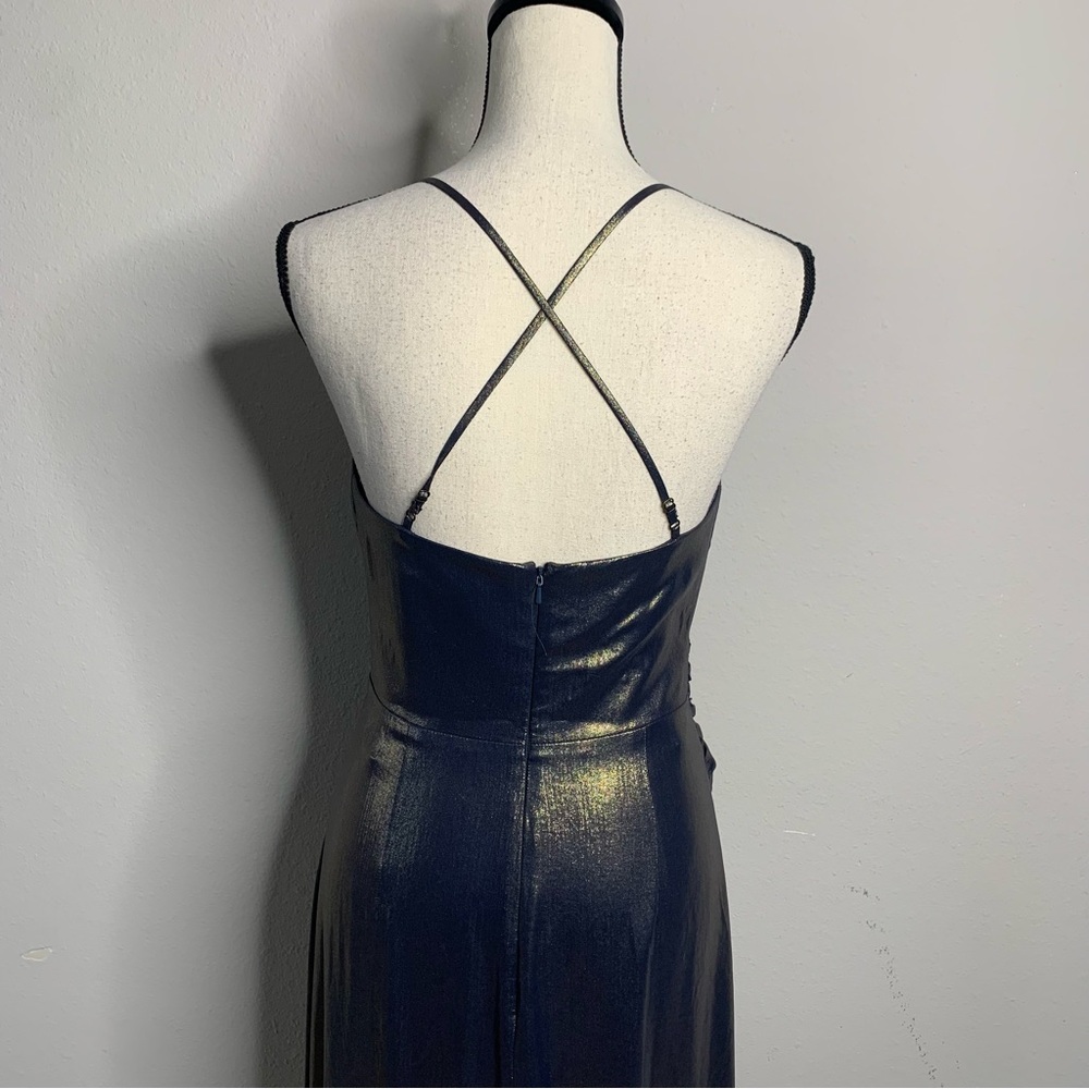 Ever New Shimmering Metallic Midi Dress - Picture 11 of 15